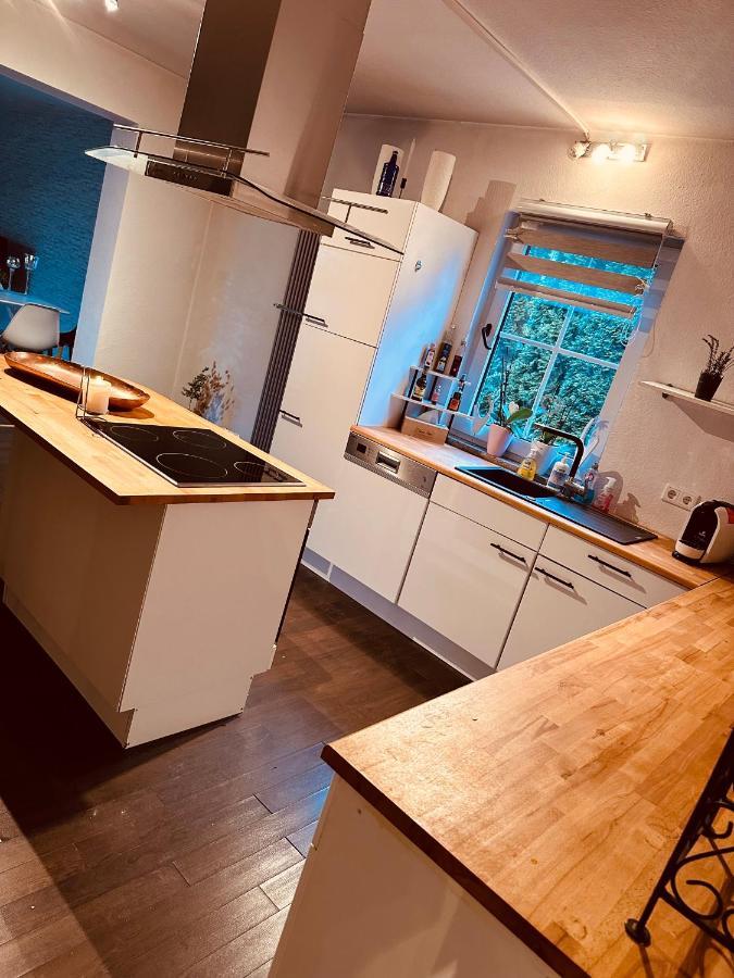 4 Zimmer 11 Personen Wohnung Garten Terrasse Grill 2 Badezimmer Wuppertal Eksteriør bilde